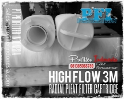 3M Radial Pleat High Flow Cartridge Filter  large