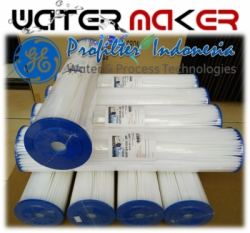 Big Blue Pleated Filter Cartridge Polyester Polypropylene Indonesia  large