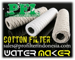 Cotton Natural String Wound Filter Cartridge Indonesia  large