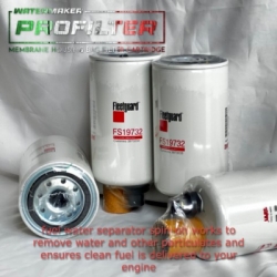 Fleetguard fuel filters  large