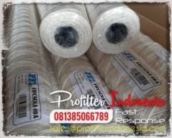 Natural Cotton String Wound Cartridge Filter SS304 Core Indonesia  large