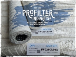 cotton core ss304 stringwound filter cartridge benang  large