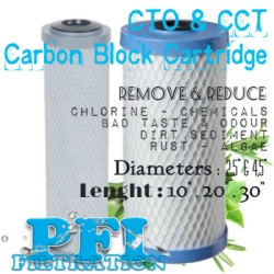 d d d d CTO CCT Carbon Block Filter Cartridge Briquette  large