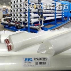 d spec spun polypropylene ebonomy cartridge filter  large