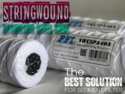 d string wound ss304 core filter cartridge  large