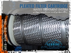 extream high flow pleated cartridge filter  large