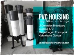 housing bag filter cartridge pvc  large