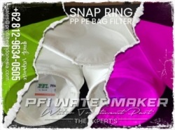 pp pe snap ring bag filter  large