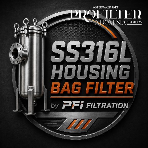 Housing Bag Filter SS316L by PFI Filtration Housing Bag Filter SS316L by PFI Filtration