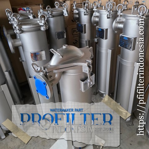 bfh-tl ss304 ss316l top line housing filter bag top loading