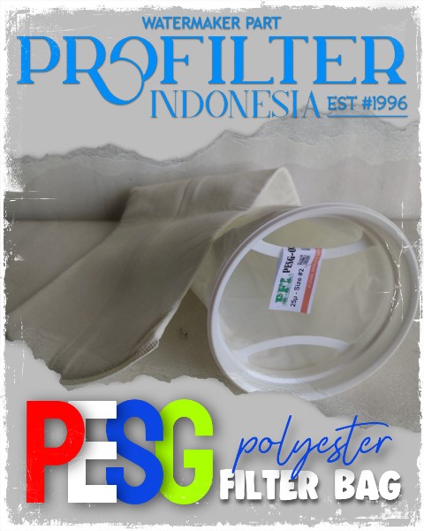 polyester pesg ws ed filter bag