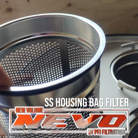 pfi ss304 ss316 housing filter bag bfh