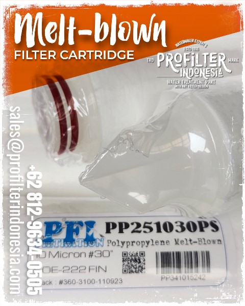 PP25 melt blown filter cartridge