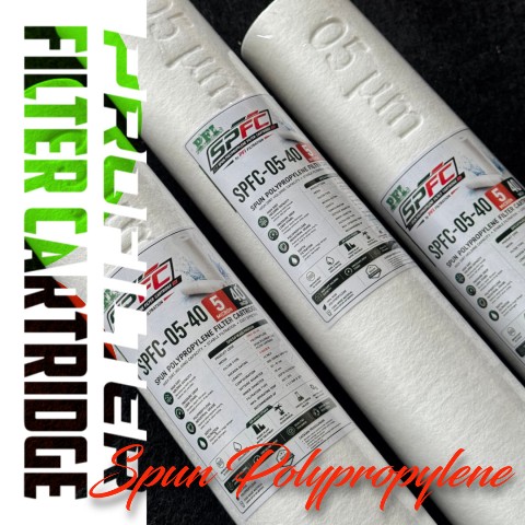 Spun Filter Cartridge 5 Micron Polypropylene