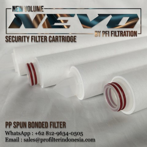 spun filter cartridge security