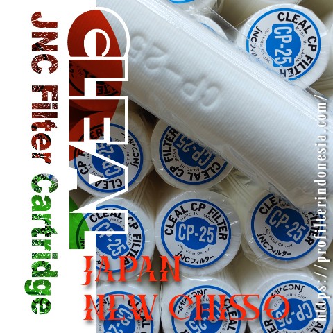 CLEAL CP-25 Cartridge Filter 25 Micron – JNC Chisso Filter Japan