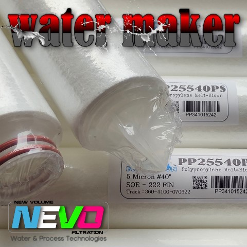 pp25 cip bwro swro filter cartridge watermaker