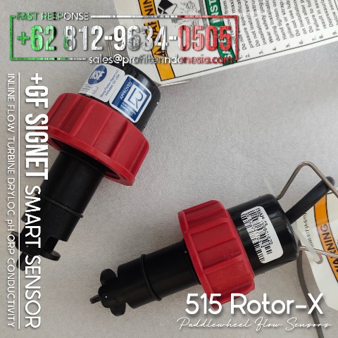 GF Signet 515 Rotor-X Paddlewheel Flow Sensor