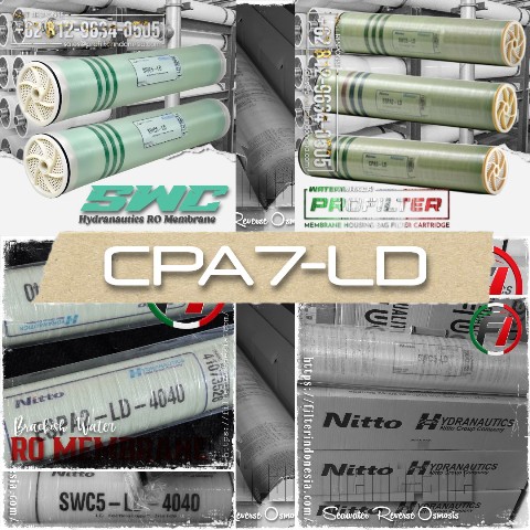 Hydranautics CPA7-LD Nitto BWRO Reverse Osmosis Membrane untuk Boiler Feed Water dan Power Plant