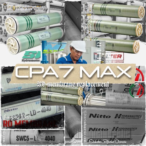 Hydranautics CPA7 MAX Nitto BWRO Reverse Osmosis Membrane untuk Power Plant dan Water Treatment Industry