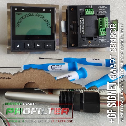 GF Signet Conductivity Resistivity electrodes sensor