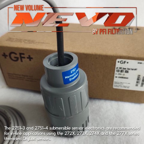 GF Signet 3-2751-3 DryLoc pH ORP Smart Sensor