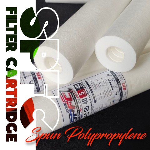 SPFC-01-40 Spun Polypropylene Filter Cartridge 1 Micron 40 Inch