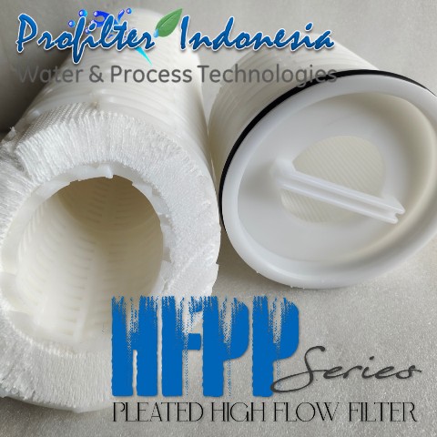 hfpp pleated high flow filter cartridge type pall 40 dan 60 inch