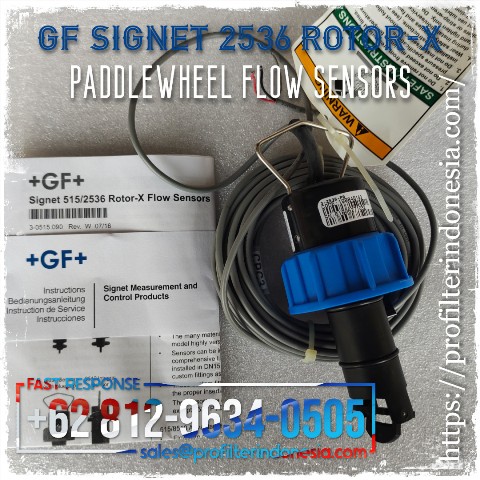 GF Signet 2536 Paddlewheel Flow Sensor