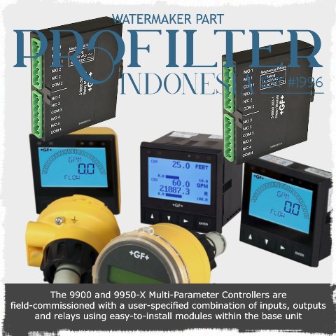 GF Signet 9950 Dual Channel Controller and Relay Module