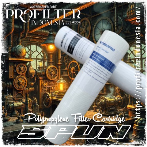 industrial spun filter cartridge hydropro indonesia