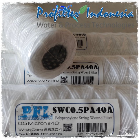 pp string wound filter ss304 core