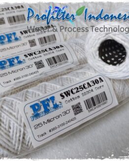 string wound filter cartridge benang stainless steel core