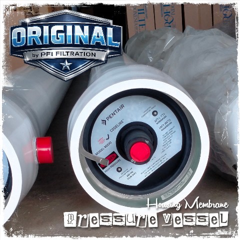 BWRO Pressure Vessel RO Membrane Housing