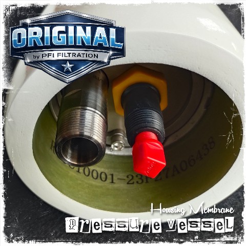 Wave Cyber Pressure Vessel Membrane Housing RO