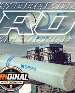 Distributor Hydramem RO Membrane Indonesia untuk BWRO, SWRO, Fouling Resistant dan Low Pressure RO Membrane