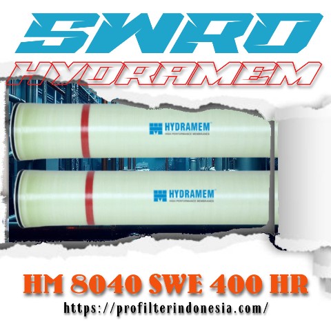 Hydramem HM 8040 SWE 400 HR RO Membrane