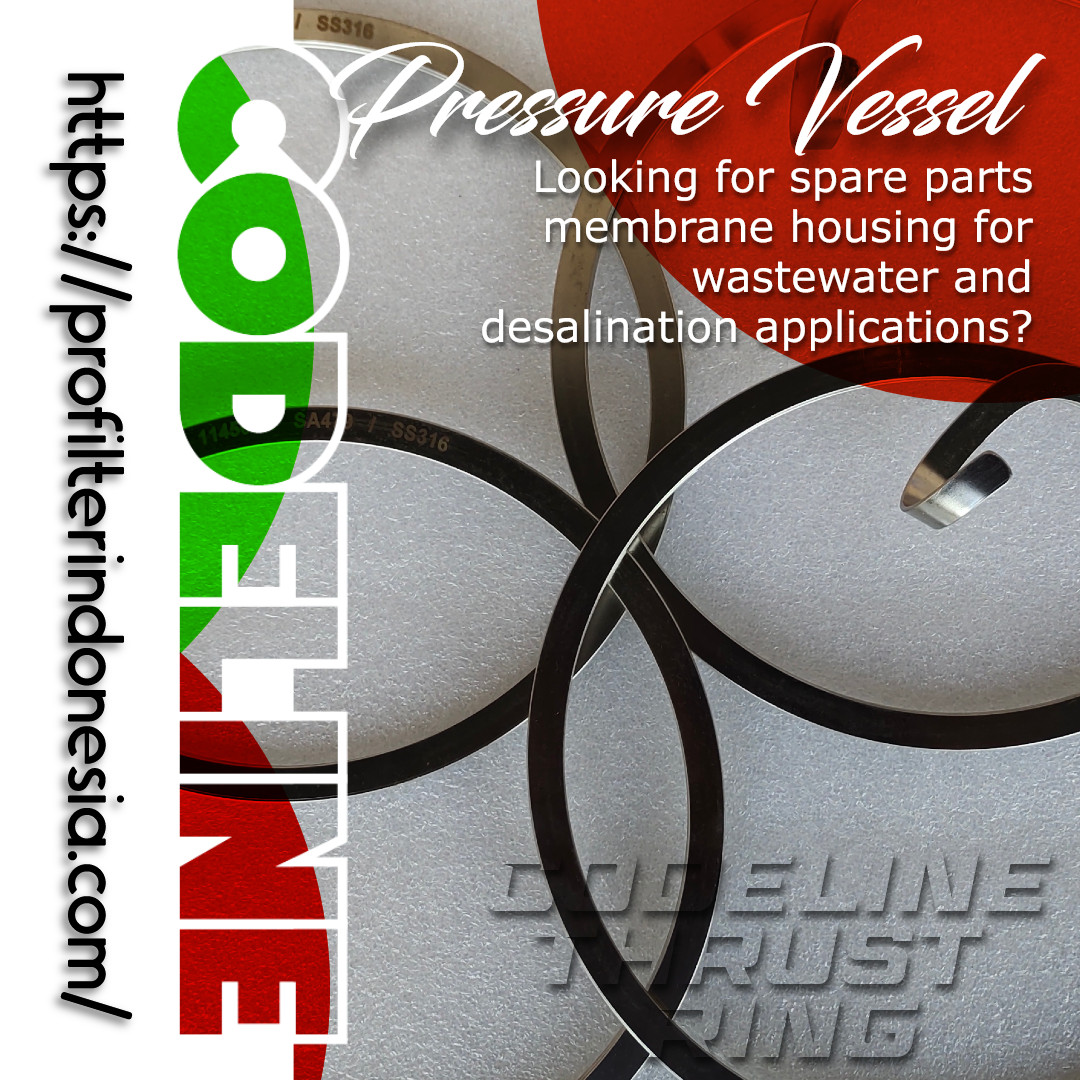 Codeline 45069 Thrust Ring Pressure Vessel RO Membrane 8 Inch